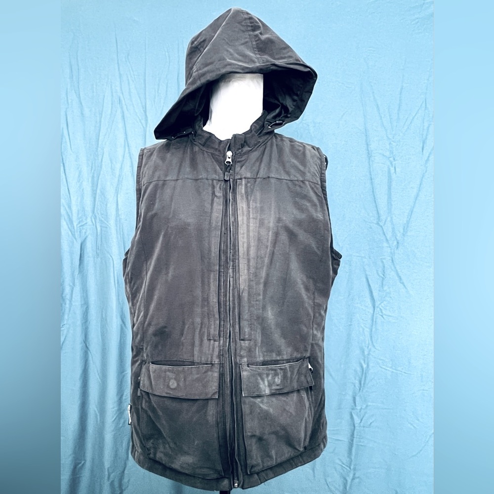Scottevest Black Travel Vest Sz XL